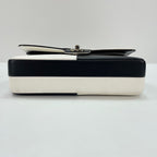 Chanel Shoulder Bag Bicolor Double Flap