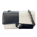 Chanel Shoulder Bag Bicolor Double Flap