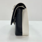 Chanel Shoulder Bag Bicolor Double Flap