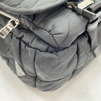 Prada Shoulder Bag Triangle Plate
