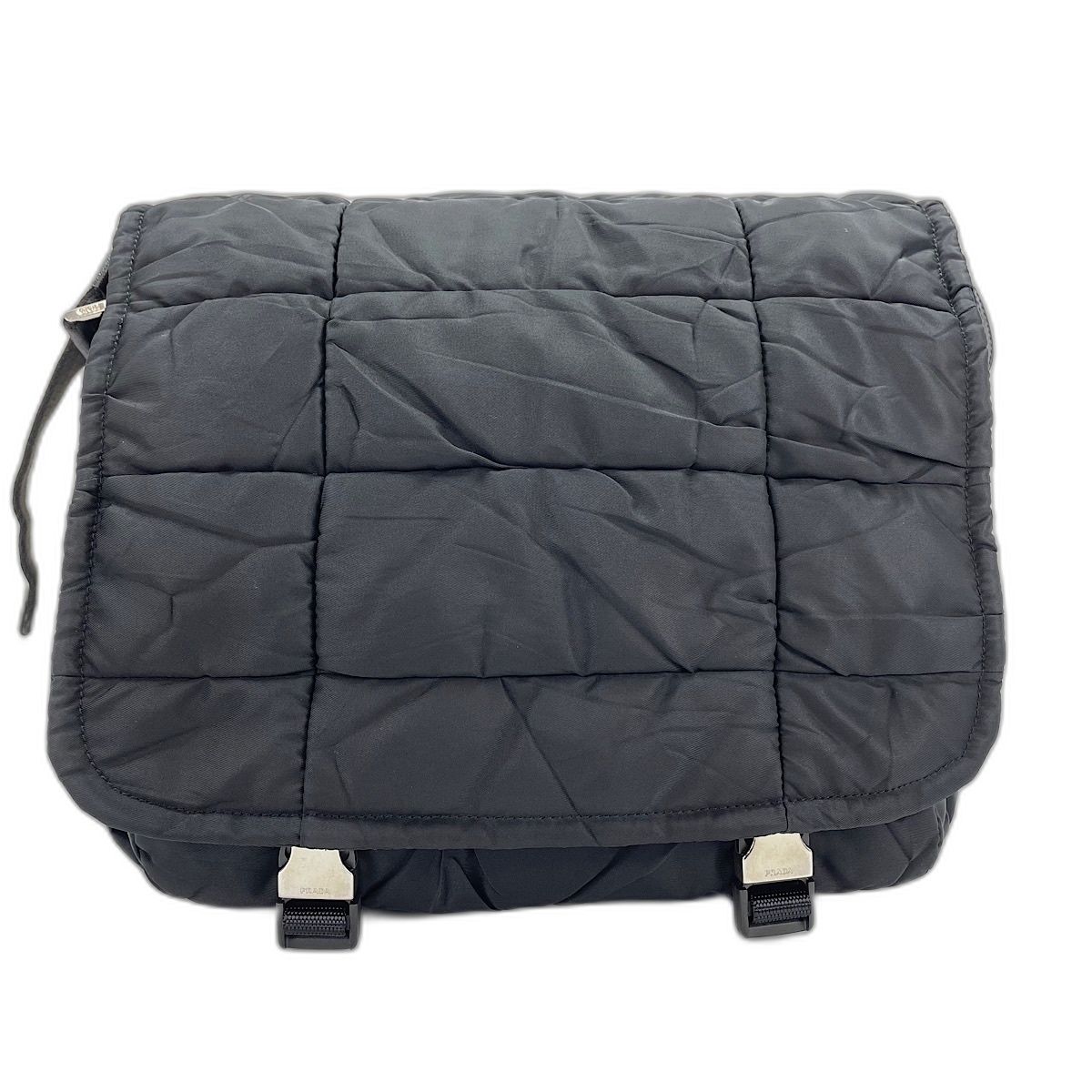Prada Shoulder Bag Triangle Plate