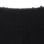 Chanel Wool CC Logo Bicolor Pants Black Yellow 36 — view 6