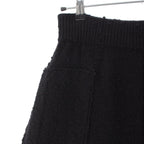 Chanel Wool CC Logo Bicolor Pants Black Yellow 36 — view 8