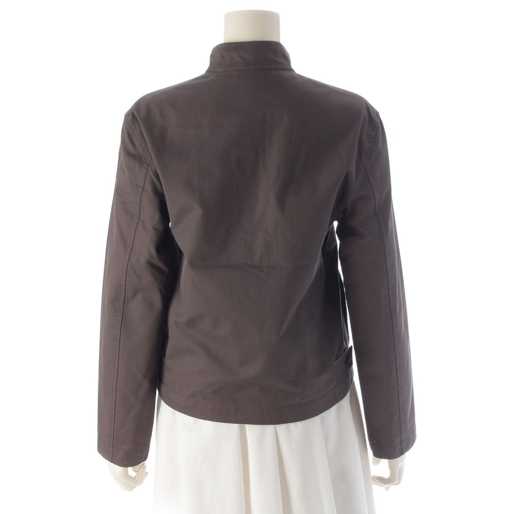 Hermes Martin Margiela Era Cotton Stand Color Reversible Jacket Brown 34 — view 4