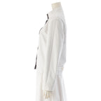 Hermes Martin Margiela Era Cotton Stand Color Reversible Jacket Brown 34 — view 7