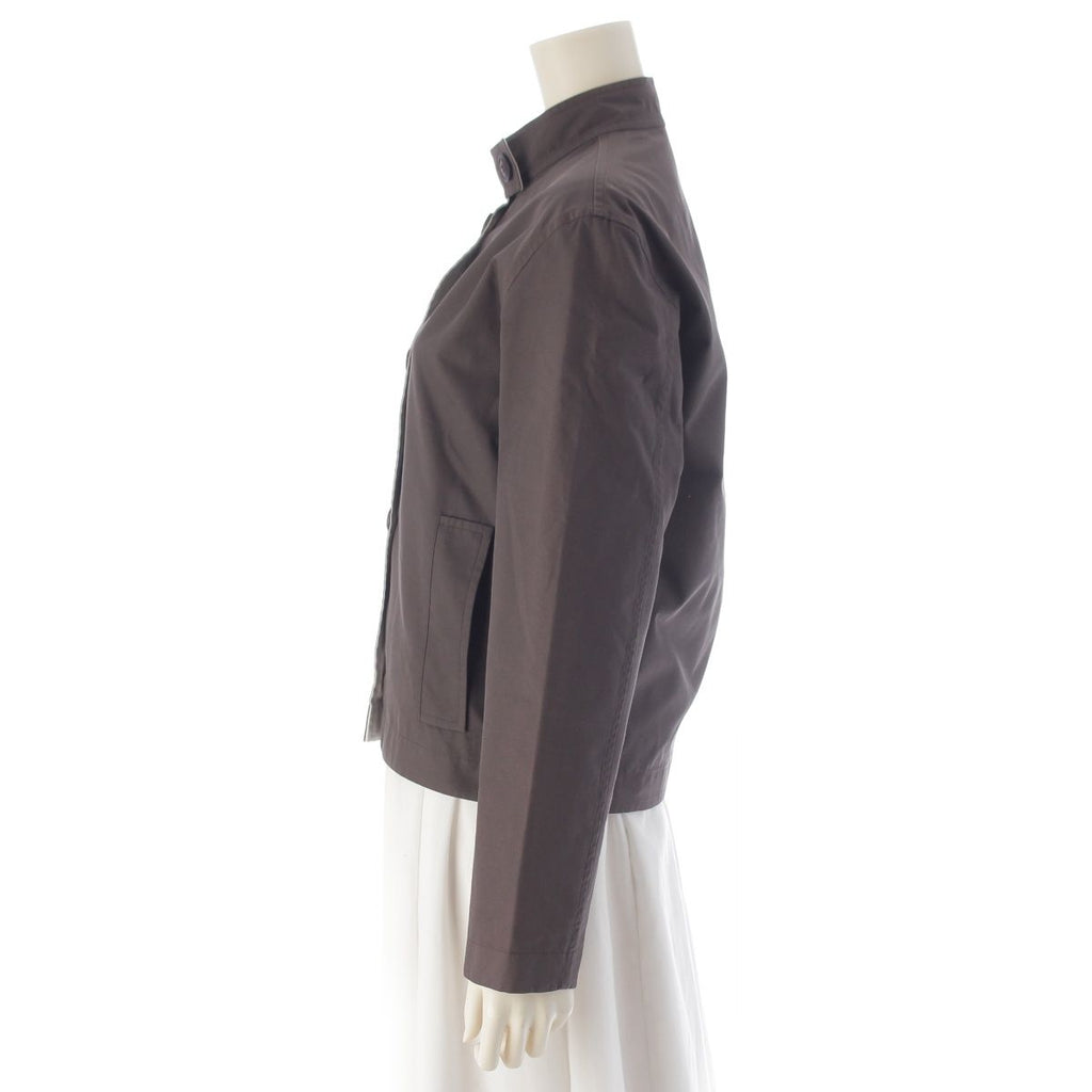 Hermes Martin Margiela Era Cotton Stand Color Reversible Jacket Brown 34 — view 3