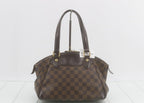 Louis Vuitton Handbag Verona PM Ebene Damier Gold