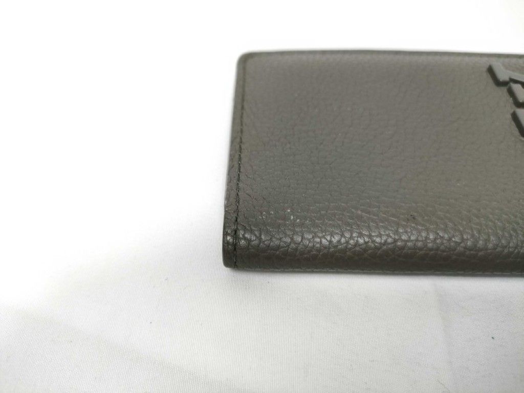 Louis Vuitton Card Case Aerogram Organizer de Poche Khaki Leather Business