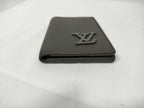Louis Vuitton Card Case Aerogram Organizer de Poche Khaki Leather Business