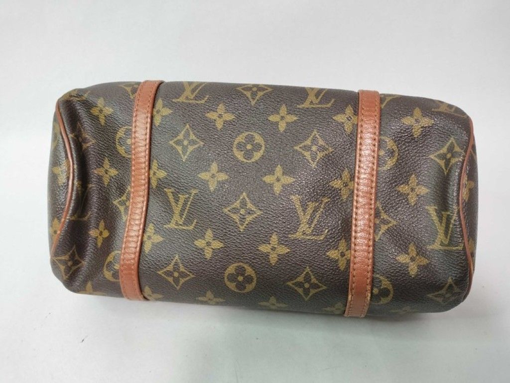 Louis Vuitton Handbag Papillon 26 Brown Monogram Gold