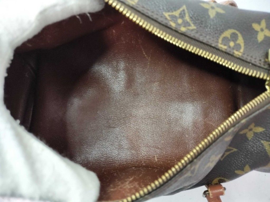 Louis Vuitton Handbag Papillon 26 Brown Monogram Gold