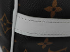 Louis Vuitton Speedy Bandouliere 25 Brown White Monogram 2-Way Shoulder Bag Mini