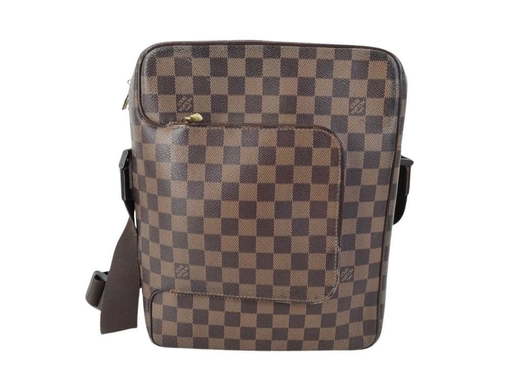 Louis Vuitton Shoulder Bag Olaf GM Ebene Damier
