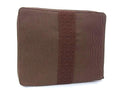 Hermes Clutch Her Line Multi Case Brown Canvas Zip Around