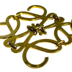 Loewe Bag Charm Anagram Logo Gold — view 6