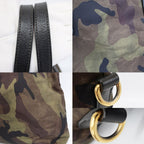 Prada Ten Camouflage 2-Way Shoulder Bag Khaki Nylon Triangle Logo Pattern — view 8