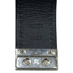 Louis Vuitton Bag Charm Key Ring Damier Valet Infini Leather Black Silver — view 7