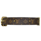 Louis Vuitton Bracelet LV Circle Monogram LV Logo Gold — view 3