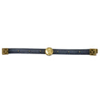 Louis Vuitton Bracelet LV Circle Monogram LV Logo Gold — view 8