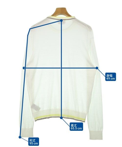 Hermes Knit Sweater White — view 6