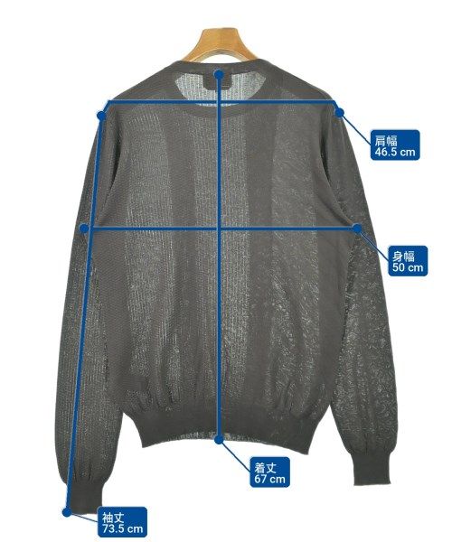 Hermes Knit Sweater Gray — view 6