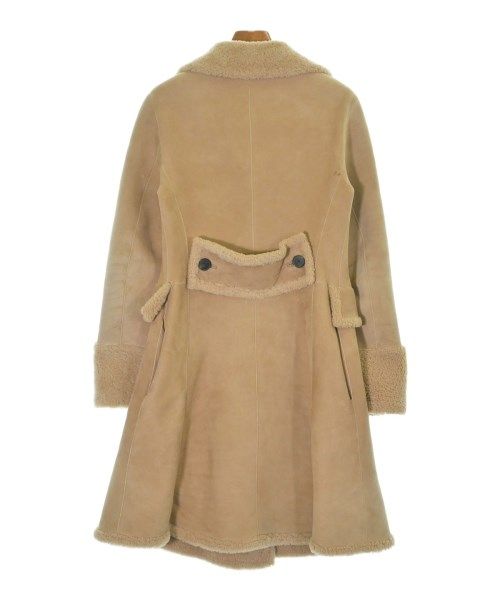 Dior Shearling Coat Beige — view 2