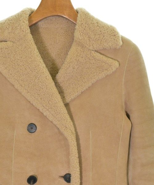 Dior Shearling Coat Beige — view 4