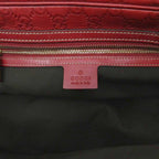 Gucci Guccissima GG Logo Mini Boston Bag Cadena Motif Leather