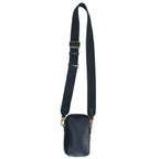 Louis Vuitton Double Phone Pouch Monogram Denim Leather Shoulder