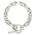 Hermes Chaine D'ancre MM Silver Bracelet