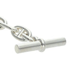 Hermes Chaine D'ancre MM Silver Bracelet