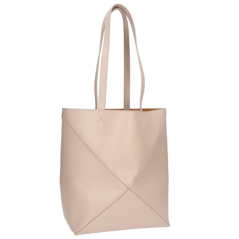 Loewe Puzzlefold Shiny Calfskin Tote Bag