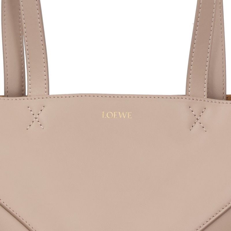 Loewe Puzzlefold Shiny Calfskin Tote Bag