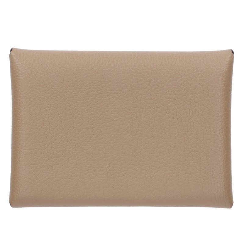 Hermes Garvi Duo Leather Coin Case