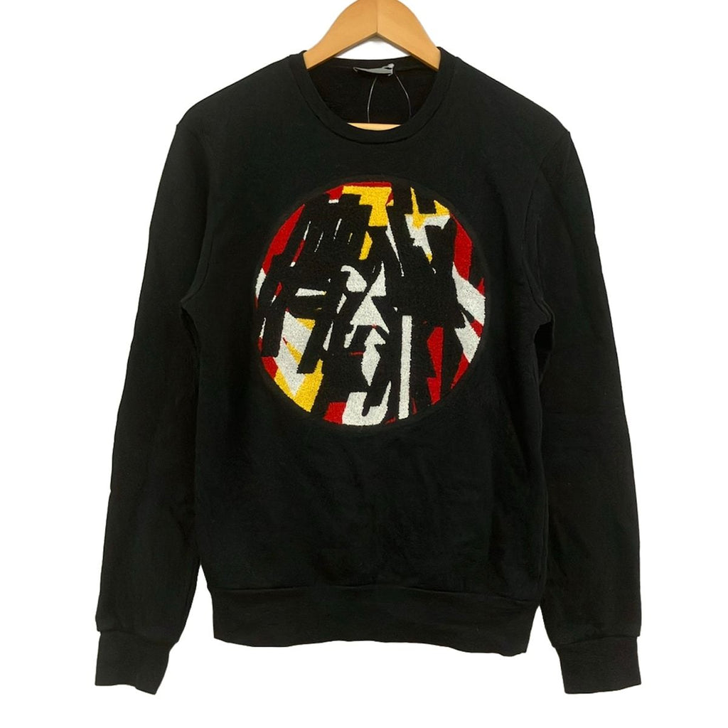 Dior Homme Sweatshirt XS Black White Multi Long Sleeve