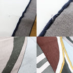 Hermes Heaven Shawl Rectangle Gray Multicolor Cashmere Silk Scarf — view 8