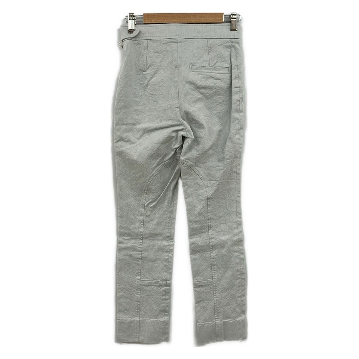 Hermes Pants 36 S Light Gray Full Length Side — view 2