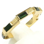 Gucci Ring Link to Love Octagon Green Tourmaline 18K Yellow Gold — view 6