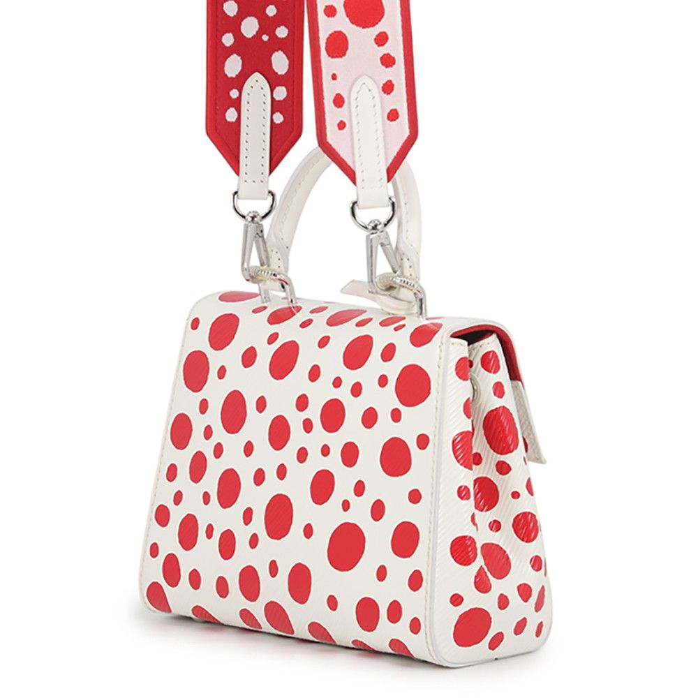 Louis Vuitton Epi LV Yk Cluny Mini Bag 2-Way Yayoi Kusama White — view 2