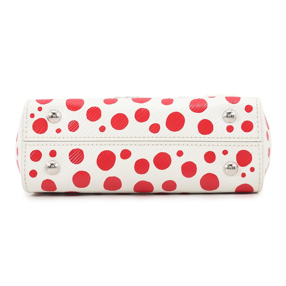 Louis Vuitton Epi LV Yk Cluny Mini Bag 2-Way Yayoi Kusama White — view 3