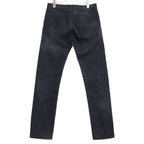 Dior Homme Chris Era Painted Button Fly Slim Straight Pants 29 — view 2