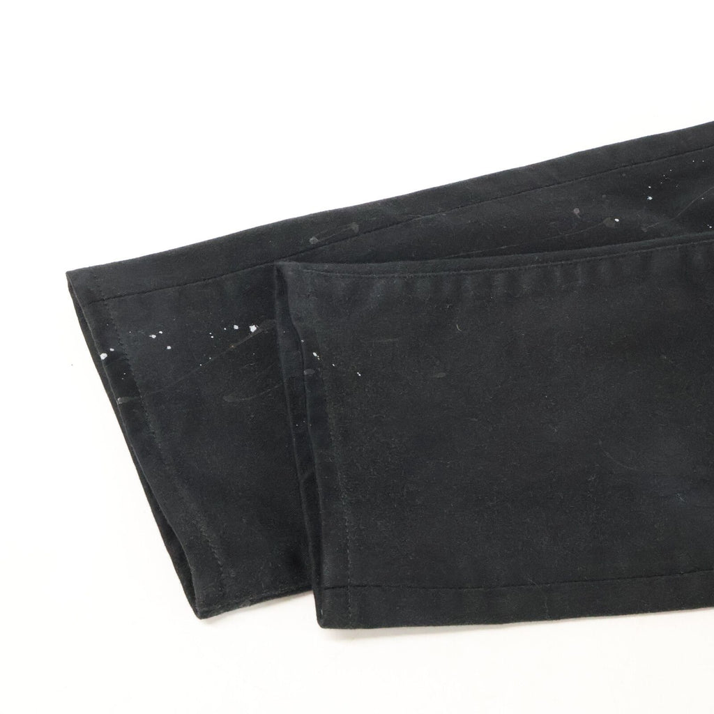 Dior Homme Chris Era Painted Button Fly Slim Straight Pants 29 — view 7