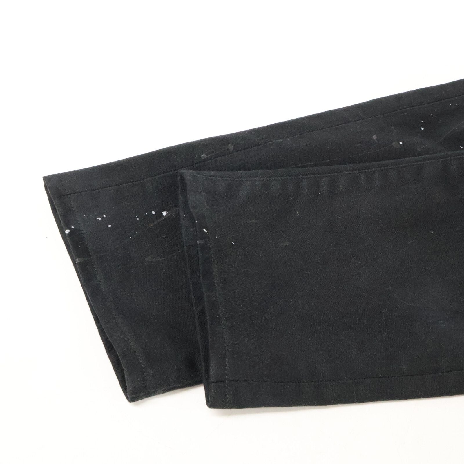 Dior Homme Chris Era Painted Button Fly Slim Straight Pants 29 — view 7