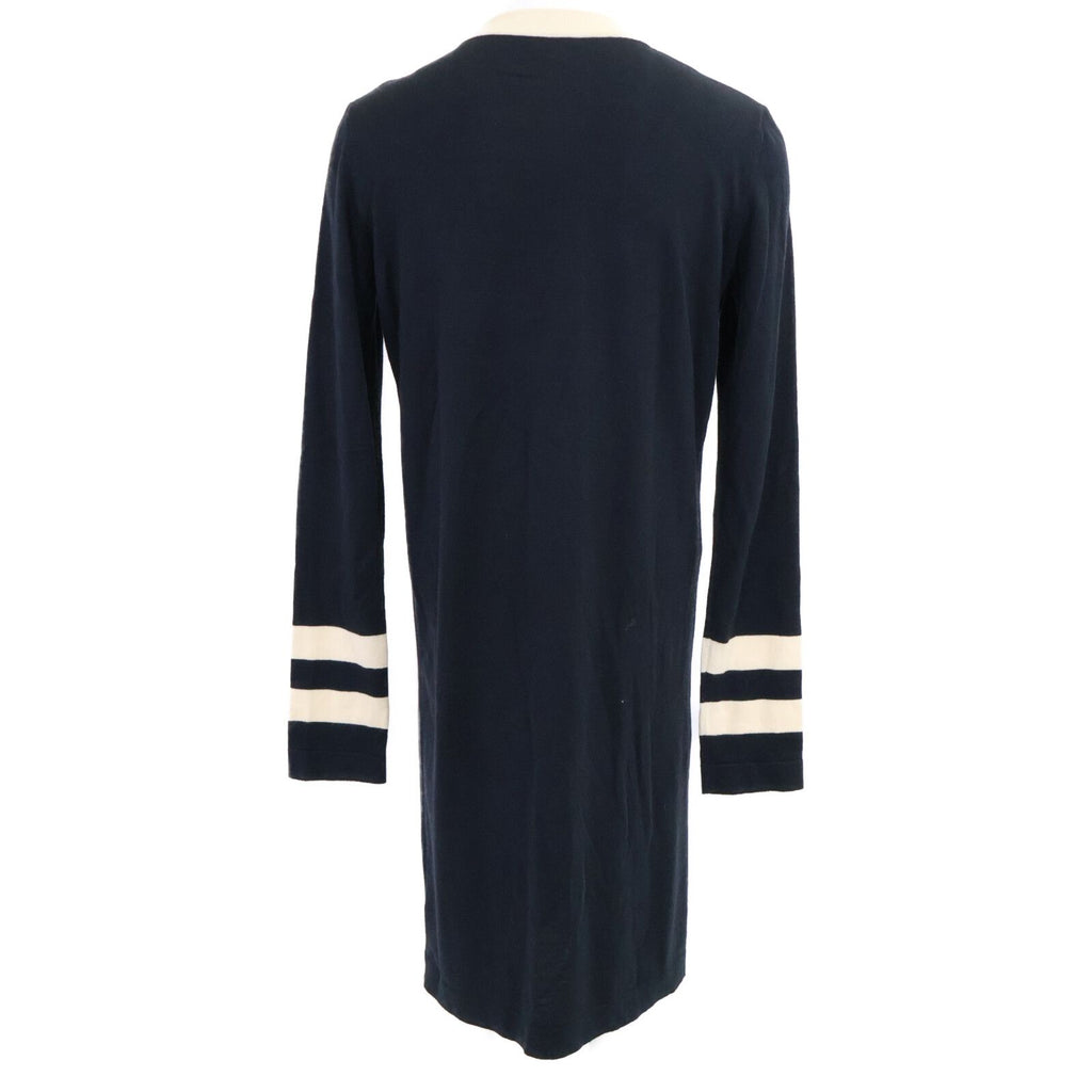 Chanel CC Logo Handshake Cashmere Blend Long Cardigan 36 — view 3