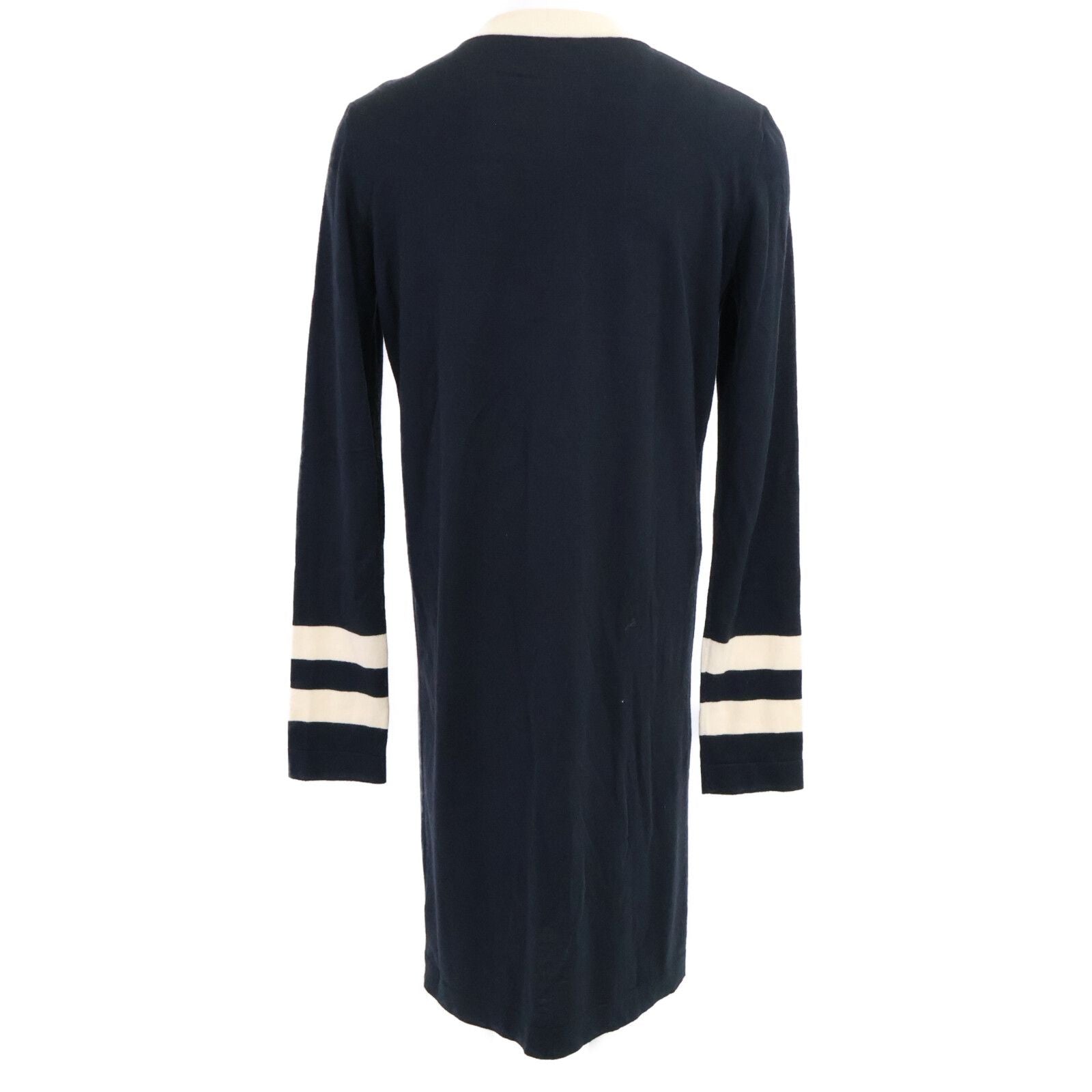 Chanel CC Logo Handshake Cashmere Blend Long Cardigan 36 — view 3
