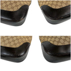 Gucci Jackie Line Shoulder Bag Hobo Sherry GG Canvas Brown — view 5