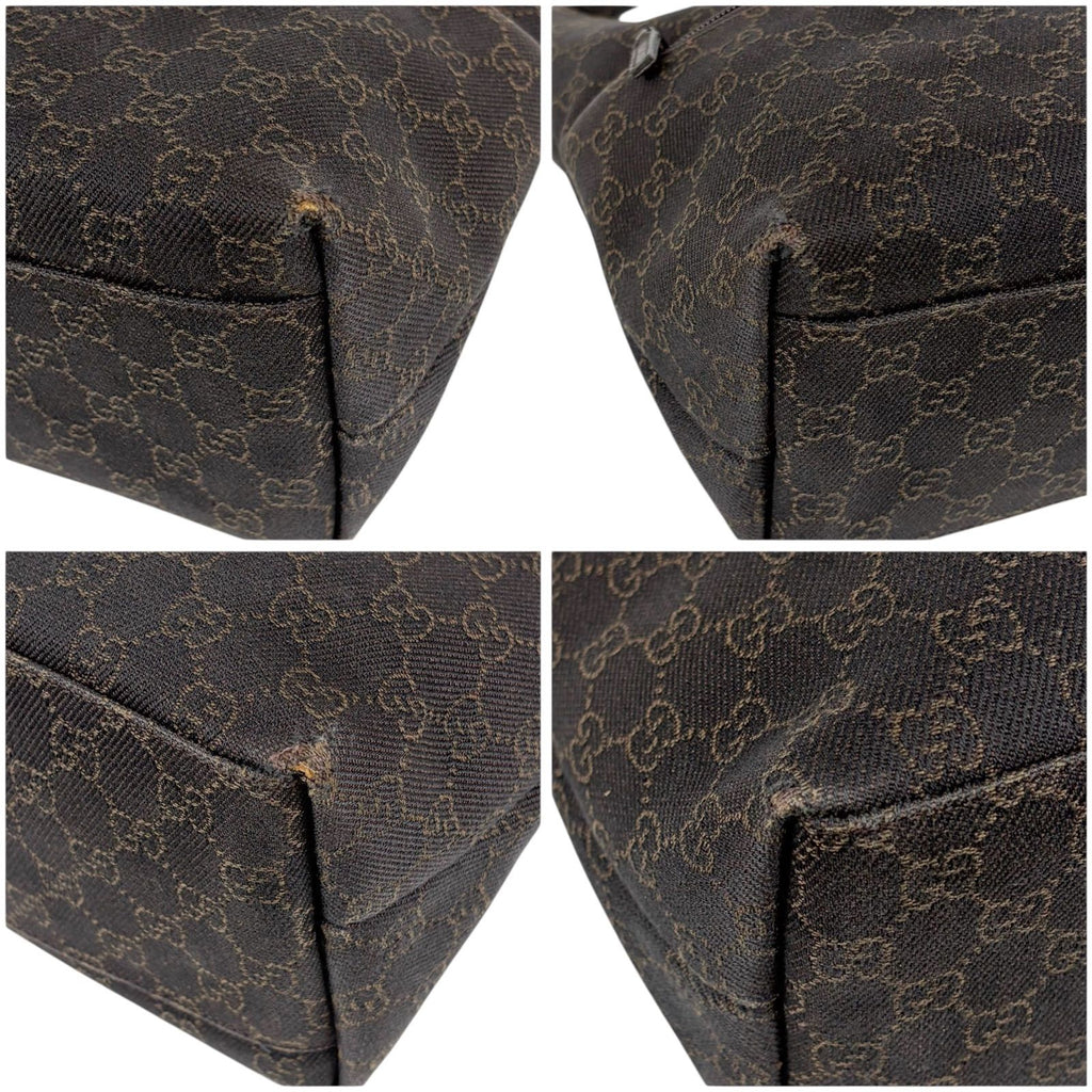 Gucci Shoulder Bag GG Canvas Hobo Brown Soho Vintage — view 5