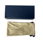 Louis Vuitton Sunglasses Bohemian Dark Navy Gold Eyewear — view 6