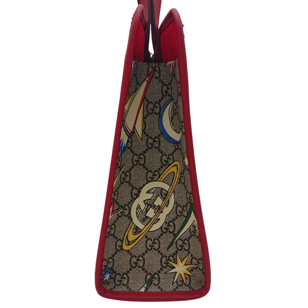 Gucci Children GG Supreme Ufo Thunder 2-Way Tote Shoulder Bag — view 4