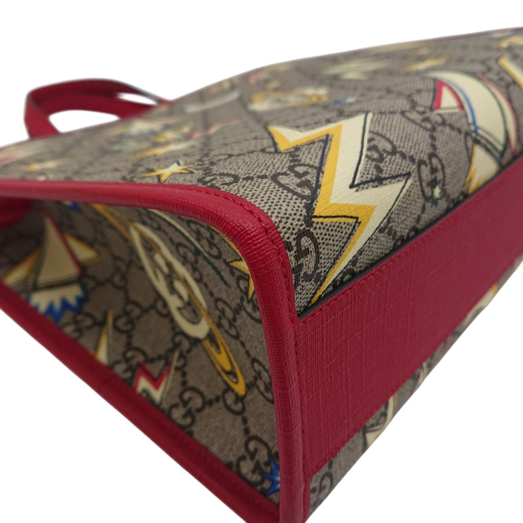 Gucci Children GG Supreme Ufo Thunder 2-Way Tote Shoulder Bag — view 8